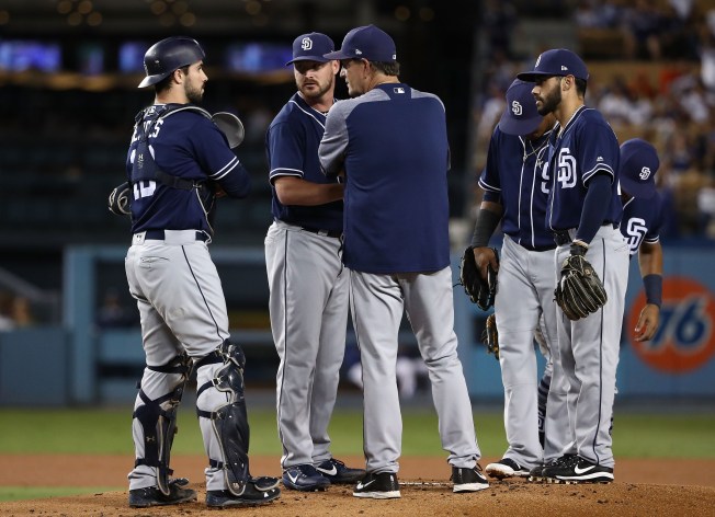 Constructing the team's NLDS roster — Los Angeles Dodgers