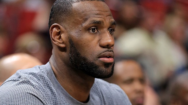LeBron James's L.A. Home Vandalized With N-Word Graffiti