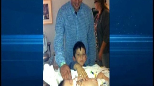 A San Diego man who should be spending tonight getting to know his new baby boy, is instead planning his wife's funeral, after she died giving birth to their second son. Nicole Gonzales reports.