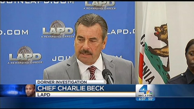 Before launching his alleged deadly revenge spree, fired LAPD Officer Christopher Dorner had accused the department of having an unfair review process. On Tuesday, Chief Charlie Beck said Dorner's death does not change the department's commitment to look into the process that led to the former fugitive’s termination. Patrick Healy reports from Downtown LA for the NBC4 News at 6 p.m. on Feb. 19, 2013.
