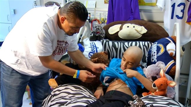 Ricky Martinez, 10, spoke to NBC 7 reporter Diana Guevara about his miraculous recovery. Ricky was dying from a rare disease and is saved after doctors discover a possible cure using blood from his own umbilical cord.