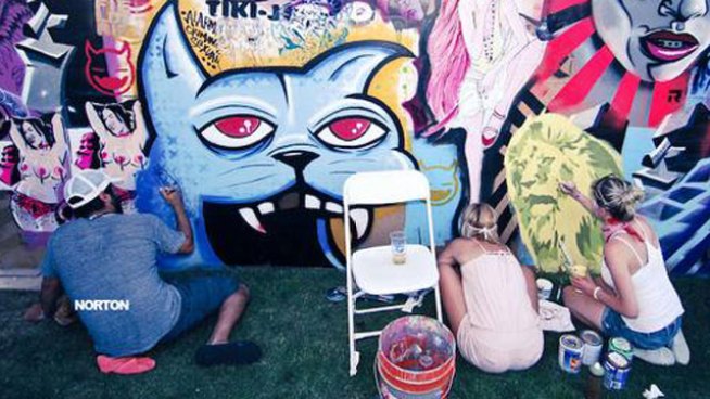 Artists Vie for a Spot on 'The Wall'