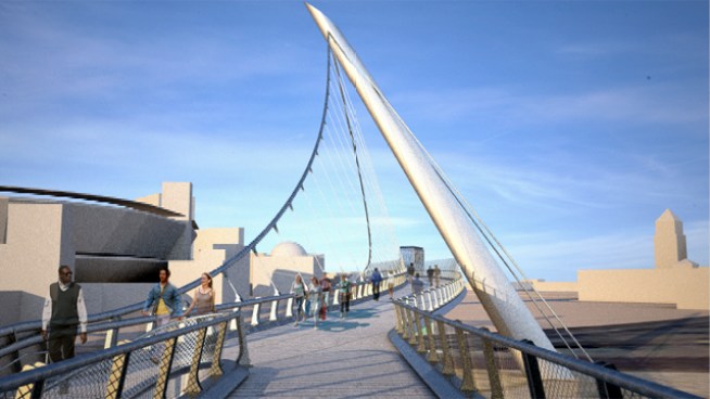 $27 Million  'Bridge to Nowhere' Goes Up