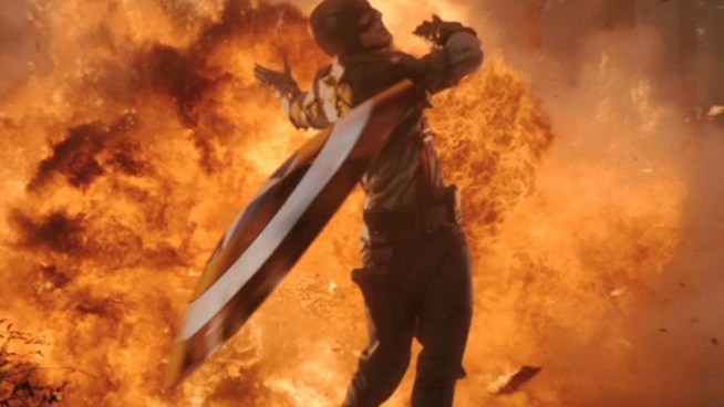 The expanded trailer for Marvel's star-spangled hero shows more humor, action, and plot