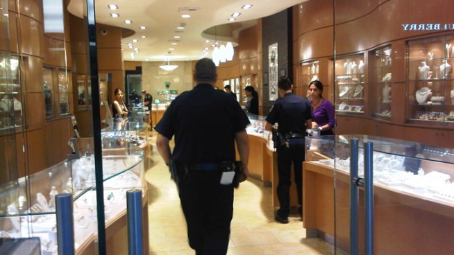 An armed man robbed the Royal Maui Jewelers store at Fashion Valley ...