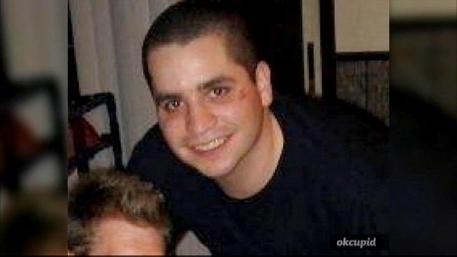 The estranged wife of a NYPD officer told a court today about her husband's disturbing online activities. The defense doesn't deny his activities, but both sides differ on his intent.  Brynn Gingras reports.