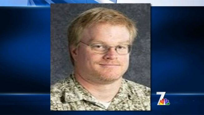 Bell Middle School Eighth grade teacher Timothy Hensley was arraigned on charges of child porn possession on Wednesday January 16, 2013. NBC 7's Mark Mullen reports.