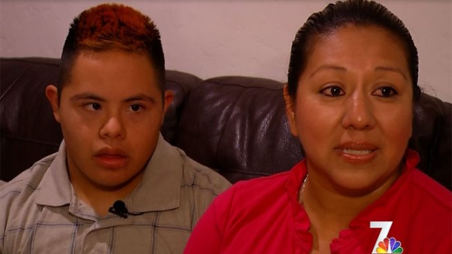 A special needs student at a local high school won the title of homecoming king by a landslide with support from his classmates. NBC 7's Danya Bacchus reports.