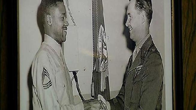 A group of black Marines who served in WWII will soon receive recognition for their service. Lea Sutton reports.