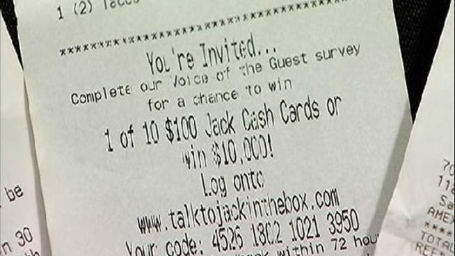 Businesses are asking customers to fill out more and more surveys,and people are starting to become frustrated. Eric Tunquist from Jack in the Box said there's a balance between the positive and negative feedback from the surveys. Consumer Bob reports.
