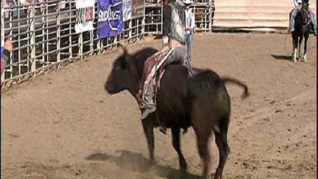 When the Lakeside Rodeo rolled around, NBC 7's Todd Strain spoke with professional bull riders Jay Cusick, Wesley Silcox and Corey Mirer.