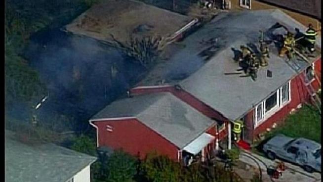 Firefighters fought a blaze within an Imperial Beach home, which neighbors say was 
