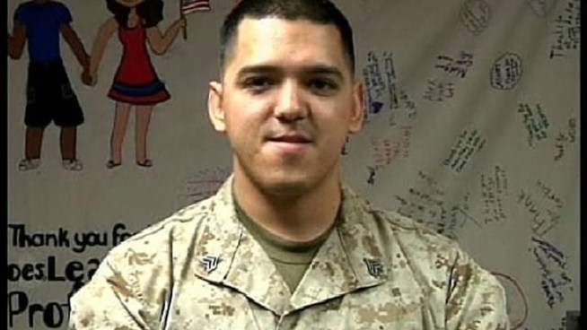 It's never easy being deployed during the holidays but Sgt. Bryan Mayorga, Camp Pendleton-based helicopter mechanic, says he's staying busy.