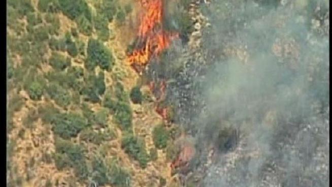 Prosecutors say two 23-year-old men Jeremy Ortiz and Jesse James Durbin are to blame for the fire that caused $15 million in damage and spread over 14,000 acres.