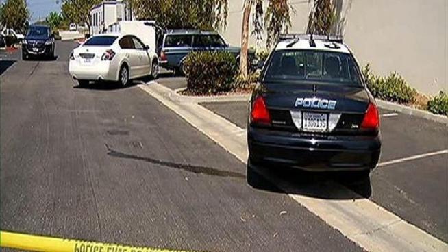 A man who allegedly stabbed hiw ex-wife's boyfriend inside an Escondido home early Saturday morning has been arrested by police. NBC 7's Megan Tevrizian reports.