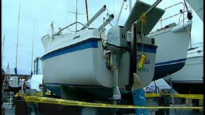 San Diego Harbor Police are investigating why a sailboat capsized in San Diego Bay.
