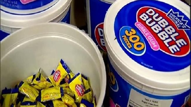 We knew Padres players like chewing gum. But we didn't know they like it this much.