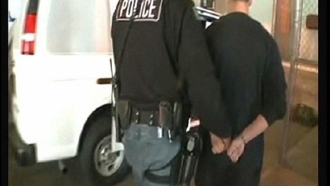 Scott Hamelin from US Immigration and Customs Enforcement discusses the nationwide sweep, with 100 of those arrests in San Diego. Diana Guevara reports.