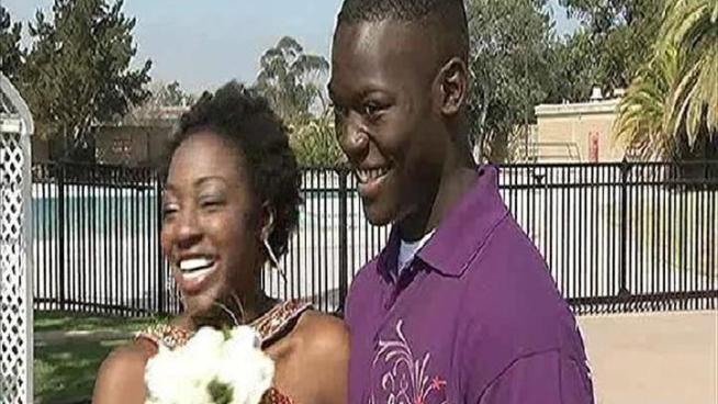 A San Diego Marine had a big surprise for his girlfriend with some help from friends at MCAS  Miramar: a marriage proposal.