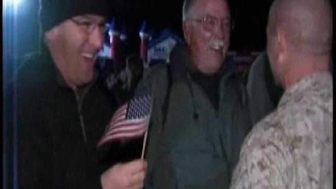 The 230 troops with the 1st Battalion, 5th Marine Regiment deployed in March and returned home on Oct. 10, 2011.