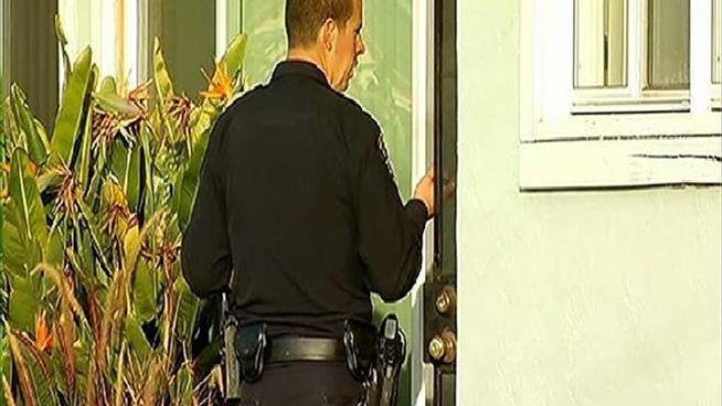 Firefighters were alerted to a woman who may still be inside. When they searched the home, they found the woman suffering from a stab wound.