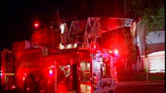 Grazianos Pizza on Alta Carmel Ct. is a popular spot for Rancho Bernardo High School students. Fire officials say damage was contained to the attic, but caused hundreds of thousands of dollars in damage.