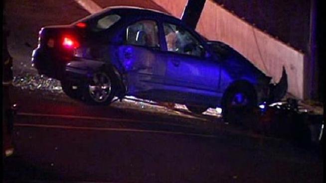 Police are looking for the driver of a hit-and-run collision who knocked down a power line in National City. The collision left hundreds of residents out of power.