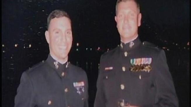San Diego police officer Jeremy Henwood was fatally shot in City Heights on Saturday by 23-year-old Dejon White. The active Marine Corps reservist served three tours of duty in Iraq and Afghanistan.