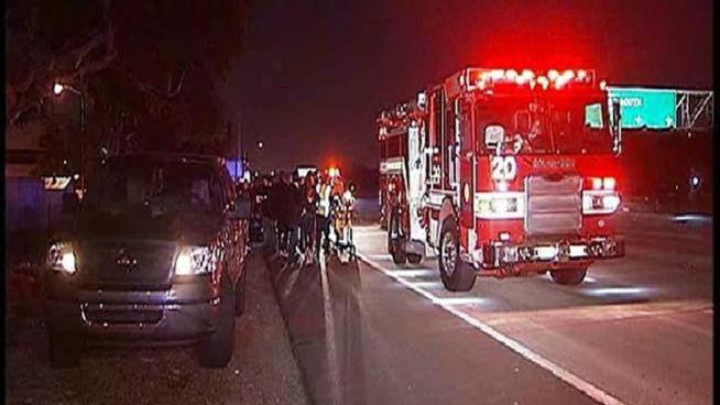 Two people suspected of driving under the influence were arrested after surviving a crash near Sea World Drive early Friday morning.
