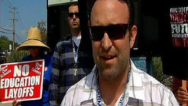 Sweetwater Union High School District is preparing to lay off 200 teachers right as 7th graders are given iPads to replace textbooks. At Hilltop Middle School teachers who helped get the program off the ground have been given pinkslips, leaving parents and students concerned about the future. Hilltop teacher Ben Black along with parent Russel Simon and student Madison Perno speak with NBC 7's Danya Bacchus.
