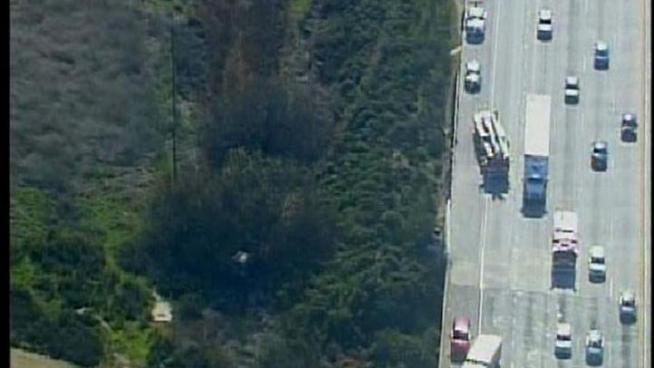 Raw video of the crash that happened along the northbound lanes of Interstate 5 near Via de la Valle on Friday.