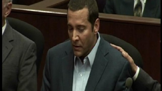 Jurors return their verdict in the trial for sweat lodge leader and Carlsbad motivational speaker James Arthur Ray - June 22, 2011.