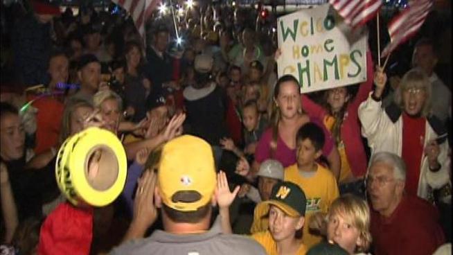 The Ocean View All-Stars returned victorious to Huntington Beach Monday night, a day after willing the Little League World Series