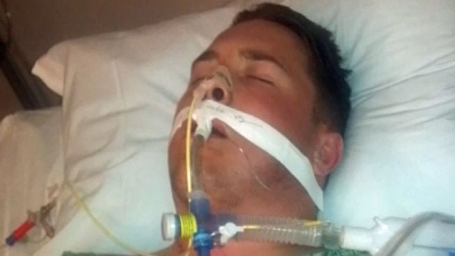 A young Marine who made the decision to fight for our country, is now fighting for his life.  His parents say he may never fully recover from his injuries after being attacked in El Centro. NBC 7's Diana Guevara has this television exclusive.