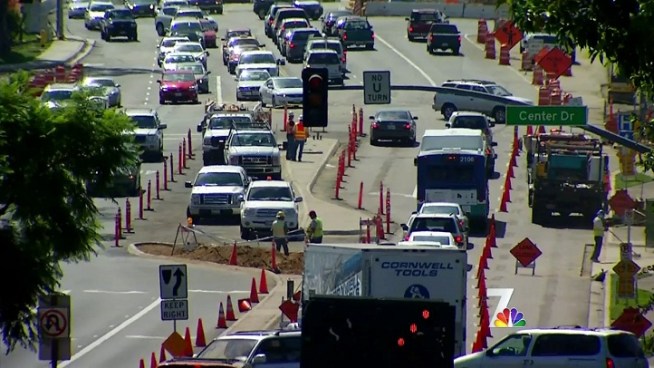 Construction is almost complete at the Nordahl Road bridge in San Marcos, according to CALTRANs officials.