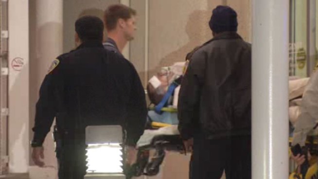 Four people were hospitalized after a U.S. Navy helicopter made a crash landing at a San Diego area military base. NBC 7's Marianne Kushi reports.