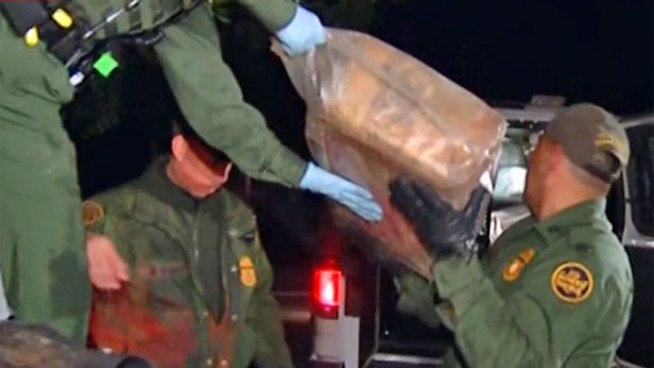 U.S. Customs and Border Protection agents removed thousands of pounds of what's believed to be illegal drugs from a panga that washed ashore Tuesday in Carlsbad. NBC 7's Megan Tevrizian reports on NBC 7 News at 4:30