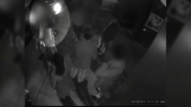 A day after questions were raised about actress Lindsay Lindsay Lohan's arrest on Wednesday for allegedly hitting a pedestrian and leaving the scene of an accident, the NYPD released surveillance video of the incident.  News 4's Gus Rosendale reports.