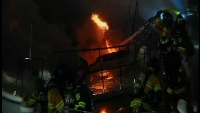 The Bayliner went up in flames while docked at Loews Coronado Bay Resort Thursday March 24.