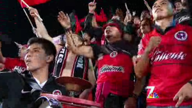 Tijuana residents are excited about their first soccer team called the Xolos. NBC 7's Diana Guevara has more on what's an exciting time for fans on both sides of the border.