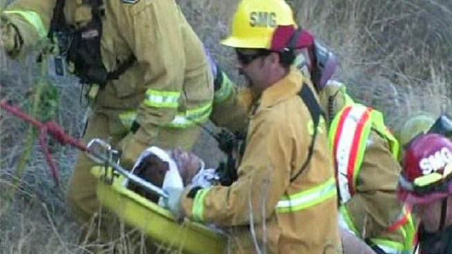 A 16-year-old driver survived a plunge down a 200-foot cliff Tuesday night.  NBC7s Mark Mullen reports.
