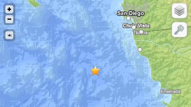 A 4.3-magnitude earthquake off Baja rattled parts of San Diego Friday night. NBC 7's Nicole Gonzales speaks with locals who felt the small jolt.