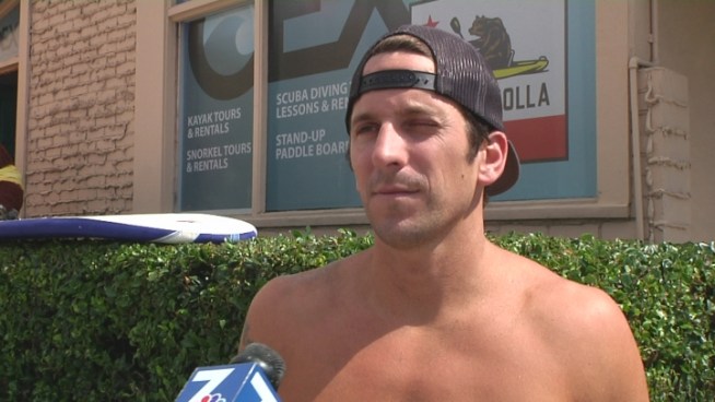Owner of dive and kayak shop OEX La Jolla tells NBC 7 reporter Derek Togerson that during 