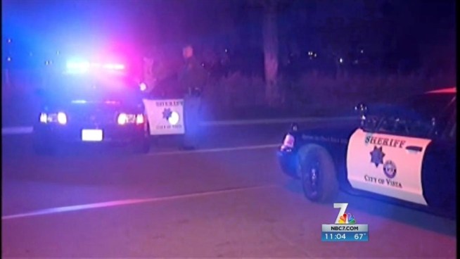 Homicide detectives are at a Vista apartment complex after several residents reported hearing a gunfight in the middle of the night. NBC 7's Brandi Powell reports.