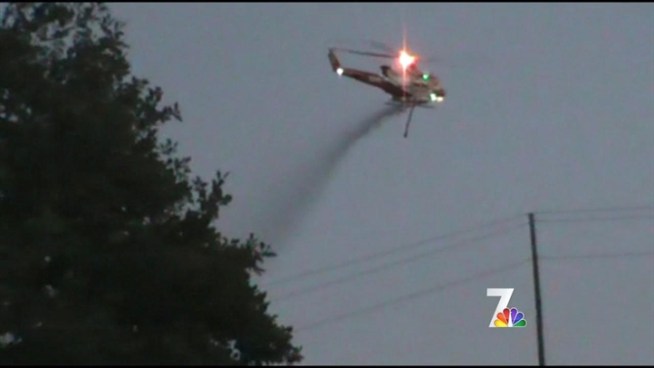 A brush fire burned near homes in Ocean Crest Friday night. It was knocked down quickly, but still left residents on edge. NBC 7's Danya Bacchus reports.