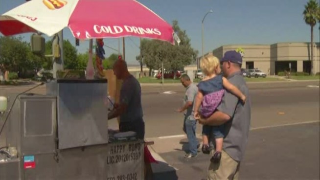 It might be the first day of October, but San Diegans won't see cool weather for a while. NBC 7 reporter Artie Ojeda spoke to business owners and residents throughout the county about the weather will impact them.