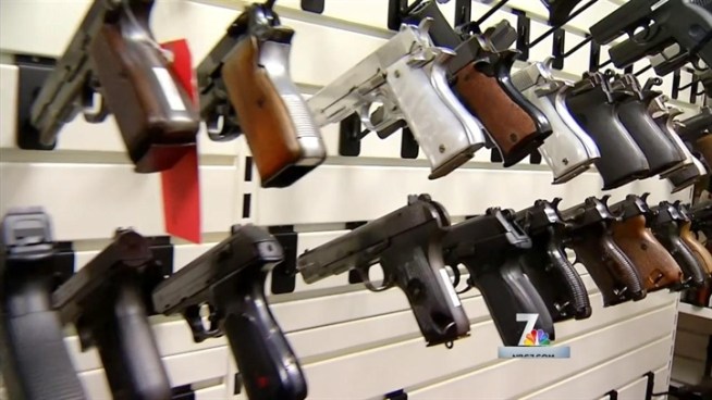 While a push for new gun control measures makes its way through Washington, D.C. local law enforcement face an uphill battle taking guns off the streets. NBC 7's Diana Guevara explains how gun seizures are on the rise in our county.