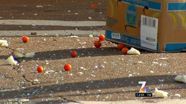 NBC 7's Brandi Powell spoke with drivers who witnessed a shocking accident near the Middletown trolley station at Washington Street and Pacific Highway.
