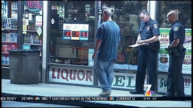 The driver of a new Nissan 350-Z lost control and drove into the shop in the 9500-block of Miramar Road around 1:30 a.m.