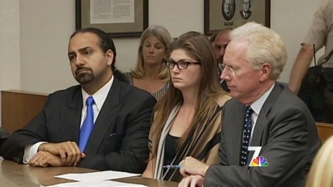 More than a hundred people came to the courthouse Thursday demanding the maximum four-year sentence for Nikolette Gallo accused of hitting 23-year-old Sho Funai with her car and then leaving the scene. NBC 7 s Tony Shin includes testimony from the victim s family - father Yugi Funai, brother Gho Funai, the victim s mother, brother Daisuke Funai and the victim s sister-in-law. Rebecca Zipp Deputy DA and defense attorney Paul Pfingst spoke in this report as well.